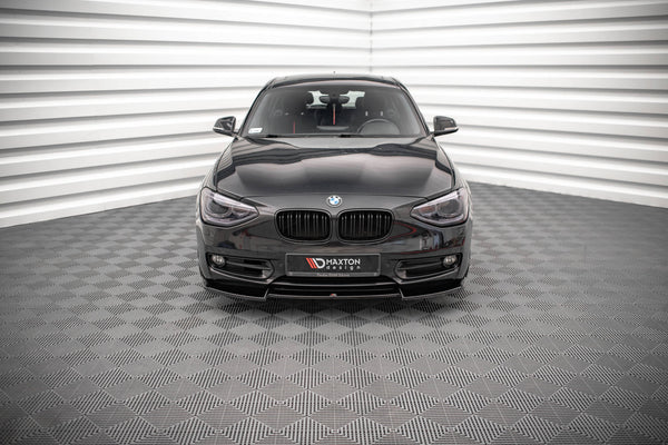 Maxton Design Front Ansatz V.2 für BMW 1er F20 schwarz matt - Beast Performance Fahrzeugtechnik OHG