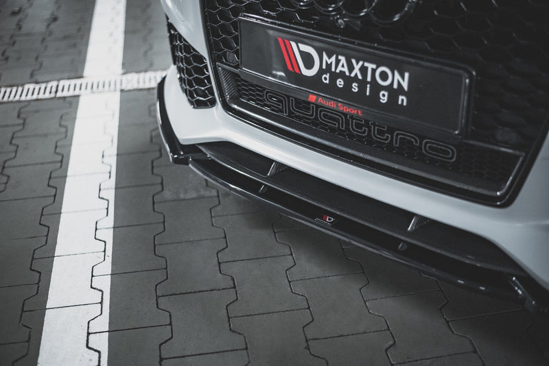 Maxton Design Front Ansatz V.4 für Audi RS6 C7 schwarz matt - Beast Performance Fahrzeugtechnik OHG
