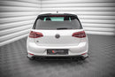 Maxton Design Heck Ansatz Flaps Diffusor V.3 für Volkswagen Golf R Mk7 schwarz matt - Beast Performance Fahrzeugtechnik OHG