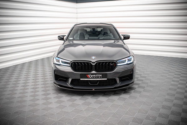 Maxton Design Front Ansatz V.3 für BMW M5 F90 Facelift schwarz Hochglanz - Beast Performance Fahrzeugtechnik OHG