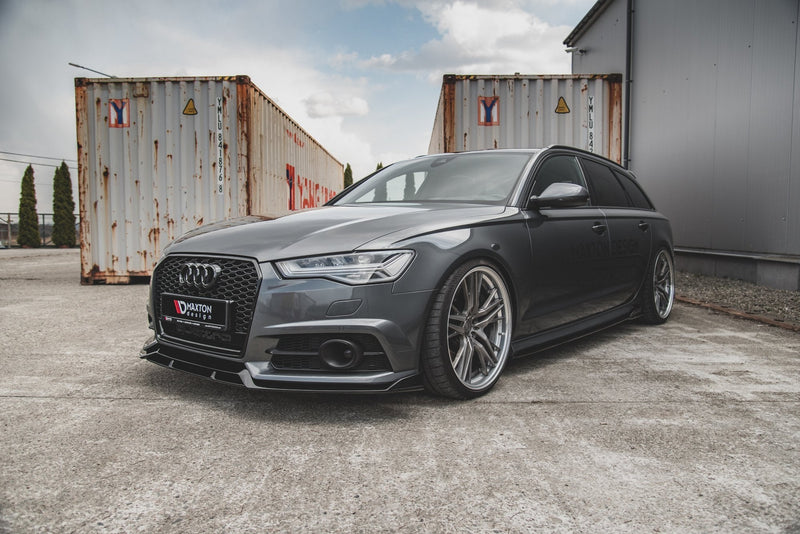 Maxton Design Front Ansatz für Audi S6 / A6 S-Line C7 FL - Beast Performance Fahrzeugtechnik OHG