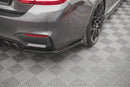 Maxton Design Heck Ansatz Flaps Diffusor V.1 für BMW M4 F82 schwarz Hochglanz - Beast Performance Fahrzeugtechnik OHG