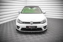 Maxton Design Front Ansatz V.4 für Volkswagen Golf R Mk7 schwarz matt - Beast Performance Fahrzeugtechnik OHG