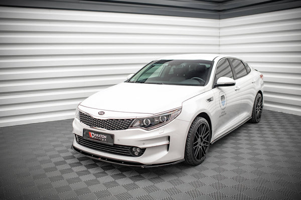 Maxton Design Front Ansatz V.2 für Kia Optima Mk4 schwarz Hochglanz - Beast Performance Fahrzeugtechnik OHG