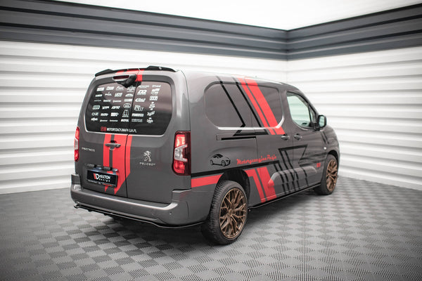 Maxton Design Spoiler CAP für Peugeot Partner Mk3 Carbon Look - Beast Performance Fahrzeugtechnik OHG