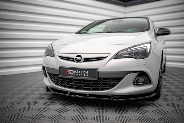 Maxton Design Front Ansatz V.1 für Opel Astra GTC OPC-Line J Carbon Look - Beast Performance Fahrzeugtechnik OHG