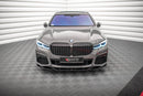Maxton Design Front Ansatz V.2 für BMW 7 G11 M-Paket Facelift schwarz matt - Beast Performance Fahrzeugtechnik OHG