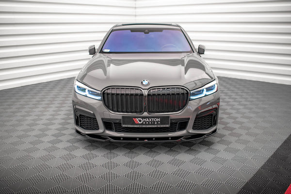 Maxton Design Front Ansatz V.2 für BMW 7 G11 M-Paket Facelift schwarz matt - Beast Performance Fahrzeugtechnik OHG