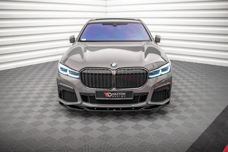 Maxton Design Front Ansatz V.2 für BMW 7 G11 M-Paket Facelift schwarz matt - Beast Performance Fahrzeugtechnik OHG
