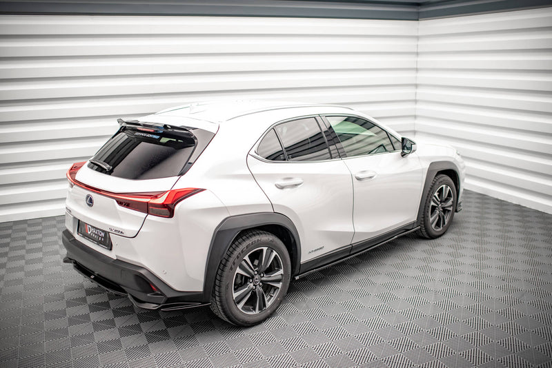 Maxton Design Seitenschweller Ansatz für Lexus UX Mk1 schwarz Hochglanz - Beast Performance Fahrzeugtechnik OHG