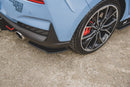 Maxton Design Robuste Racing Heck Ansatz Flaps Diffusor für Hyundai I30 N Mk3 Hatchback - Beast Performance Fahrzeugtechnik OHG