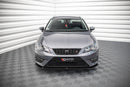 Maxton Design Front Ansatz V.2 für Seat Leon FR / Cupra Mk3 schwarz matt - Beast Performance Fahrzeugtechnik OHG