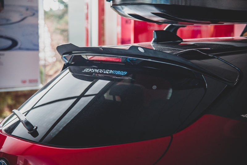 Maxton Design Spoiler CAP für Toyota Corolla XII Hatchback Carbon Look - Beast Performance Fahrzeugtechnik OHG