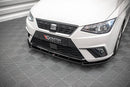 Maxton Design Front Ansatz V.2 für Seat Ibiza Mk5 schwarz matt - Beast Performance Fahrzeugtechnik OHG