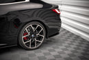 Maxton Design Heck Ansatz Flaps Diffusor V.1 für BMW 4er M-Paket G22 schwarz Hochglanz - Beast Performance Fahrzeugtechnik OHG