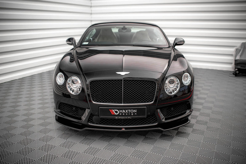 Maxton Design Front Ansatz V.1 für Bentley Continental GT V8 S Mk2 Carbon Look - Beast Performance Fahrzeugtechnik OHG