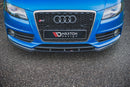 Maxton Design Front Ansatz für Audi S4 / A4 S-Line B8  schwarz Hochglanz - Beast Performance Fahrzeugtechnik OHG
