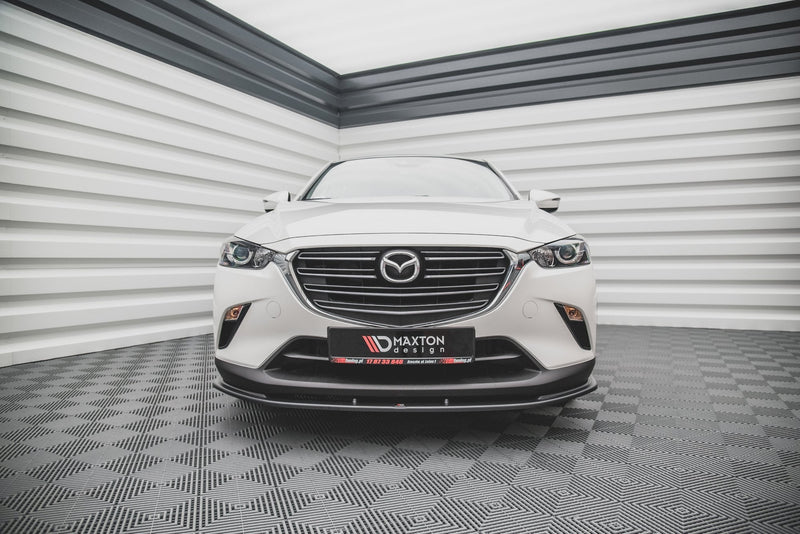 Maxton Design Front Ansatz V.1 für Mazda CX-3 Carbon Look - Beast Performance Fahrzeugtechnik OHG