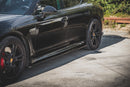 Maxton Design Seitenschweller Ansatz für V.1 für Porsche Panamera Turbo 970 Facelift schwarz matt - Beast Performance Fahrzeugtechnik OHG