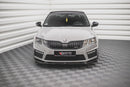 Maxton Design Front Ansatz V.3 für Skoda Octavia RS Mk3 Facelift Carbon Look - Beast Performance Fahrzeugtechnik OHG