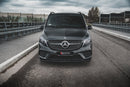 Maxton Design Front Ansatz V.1 für Mercedes-Benz V-Klasse AMG-Line W447 Facelift schwarz matt - Beast Performance Fahrzeugtechnik OHG