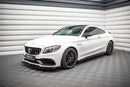 Maxton Design Seitenschweller Ansatz für V.2 für Mercedes-AMG C 63 AMG Coupe C205 Facelift schwarz matt - Beast Performance Fahrzeugtechnik OHG