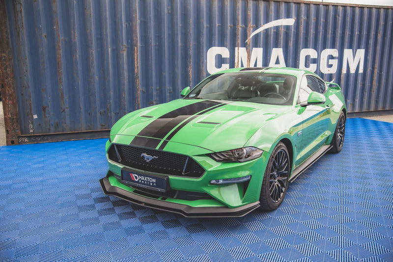 Maxton Design Street Pro Front Ansatz für V.1 für Ford Mustang GT MK6 Facelift - Beast Performance Fahrzeugtechnik OHG