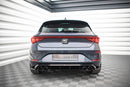 Maxton Design Heck Ansatz Flaps Diffusor für Seat Leon FR Hatchback Mk4 Carbon Look - Beast Performance Fahrzeugtechnik OHG