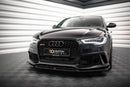 Maxton Design Front Ansatz für Audi A6 RS6 Look C7 schwarz Hochglanz - Beast Performance Fahrzeugtechnik OHG