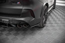 Maxton Design Heck Ansatz Flaps Diffusor für BMW X5M F95 schwarz matt - Beast Performance Fahrzeugtechnik OHG