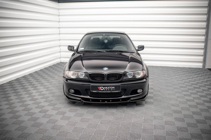Maxton Design Front Ansatz V.2 für BMW 3er Coupe M-Paket E46 Carbon Look - Beast Performance Fahrzeugtechnik OHG