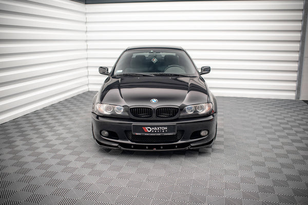 Maxton Design Front Ansatz V.2 für BMW 3er Coupe M-Paket E46 Carbon Look - Beast Performance Fahrzeugtechnik OHG