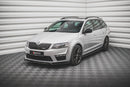 Maxton Design Front Ansatz V.3 für Skoda Octavia RS Mk3 Carbon Look - Beast Performance Fahrzeugtechnik OHG