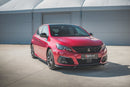 Maxton Design Front Ansatz V.1 für Peugeot 308 GT Mk2 Facelift schwarz matt - Beast Performance Fahrzeugtechnik OHG