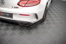Maxton Design Heck Ansatz Flaps Diffusor für Mercedes-AMG C 63 AMG Coupe C205 Facelift schwarz Hochglanz - Beast Performance Fahrzeugtechnik OHG