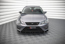 Maxton Design Front Ansatz V.1 für Seat Leon FR / Cupra Mk3 schwarz matt - Beast Performance Fahrzeugtechnik OHG