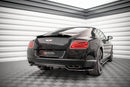 Maxton Design Mittlerer Diffusor Heck Ansatz DTM Look für Bentley Continental GT V8 S Mk2 schwarz Hochglanz - Beast Performance Fahrzeugtechnik OHG