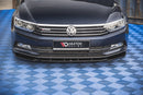 Maxton Design Front Ansatz V.1 für Volkswagen Passat B8 schwarz Hochglanz - Beast Performance Fahrzeugtechnik OHG