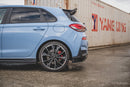 Maxton Design Heck Ansatz Flaps Diffusor V.3 für Hyundai I30 N Mk3 Hatchback schwarz matt - Beast Performance Fahrzeugtechnik OHG
