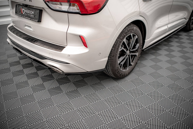 Maxton Design Heck Ansatz Flaps Diffusor für Ford Kuga ST-Line Mk3 schwarz matt - Beast Performance Fahrzeugtechnik OHG