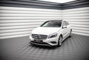 Maxton Design Front Ansatz V.1 für Mercedes-Benz A W176 schwarz matt - Beast Performance Fahrzeugtechnik OHG