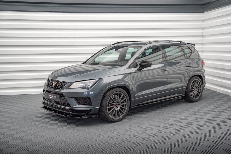 Maxton Design Seitenschweller Ansatz für Cupra Ateca schwarz Hochglanz - Beast Performance Fahrzeugtechnik OHG