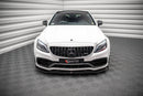 Maxton Design Front Ansatz V.3 für Mercedes-AMG C63 Coupe C205 Facelift schwarz matt - Beast Performance Fahrzeugtechnik OHG