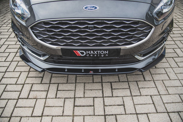 Maxton Design Front Ansatz für Ford S-Max Mk2 Facelift schwarz matt - Beast Performance Fahrzeugtechnik OHG