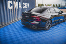 Maxton Design Mittlerer Diffusor Heck Ansatz für Volvo S60/V60 R-Design Mk3 schwarz matt - Beast Performance Fahrzeugtechnik OHG