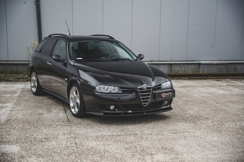 Maxton Design Front Ansatz für Alfa Romeo 156 Facelift schwarz Hochglanz - Beast Performance Fahrzeugtechnik OHG