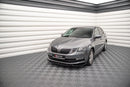 Maxton Design Front Ansatz V.1 für Skoda Octavia Mk3 Facelift schwarz matt - Beast Performance Fahrzeugtechnik OHG