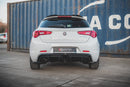 Maxton Design Diffusor Heck Ansatz für Alfa Romeo Giulietta Facelift (Einzelauspuffversion) - Beast Performance Fahrzeugtechnik OHG