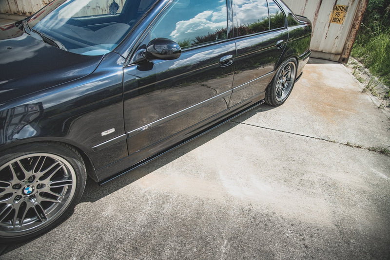 Maxton Design Seitenschweller Ansatz für BMW M5 E39 schwarz matt - Beast Performance Fahrzeugtechnik OHG