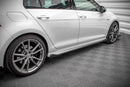 Maxton Design Street Pro Seitenschweller Ansatz für + Flaps Volkswagen Golf R Mk7 schwarz Hochglanz - Beast Performance Fahrzeugtechnik OHG